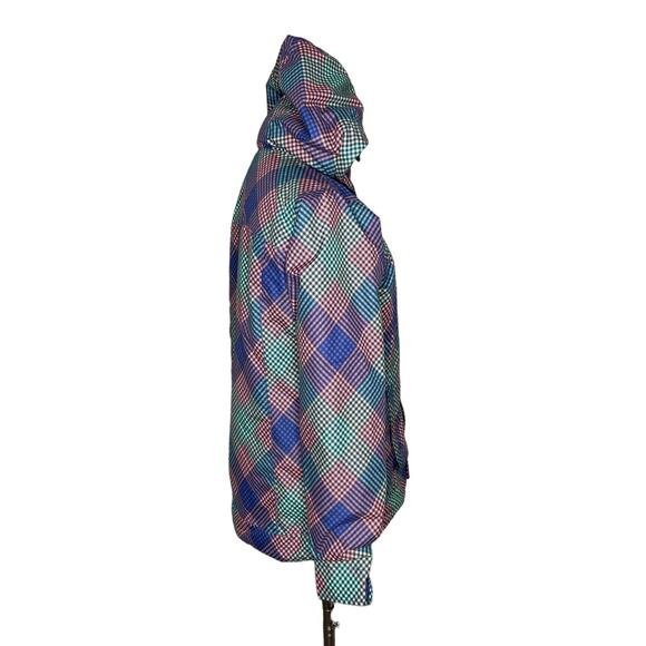 Burton Dryride Elodie diamond check plaid ski snowboard jacket coat size XL (18) - Picture 5 of 9